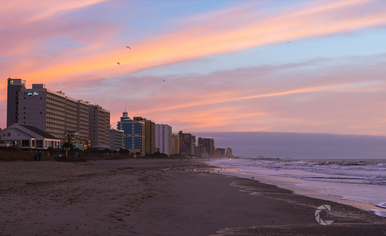 The coast at Myrtle Beach, South Carolina